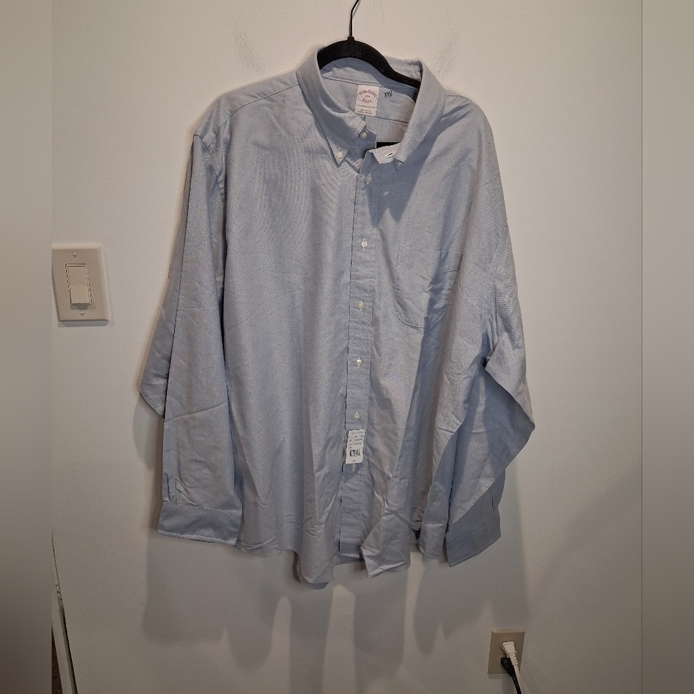 Brooks Brothers Light Blue Button-Down Dress Shirt